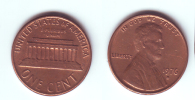 U.S.A. 1 Cent 1976 D - 1959-…: Lincoln, Memorial Reverse