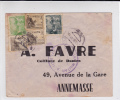 ESPAGNE - 1940 - ENVELOPPE Avec CENSURE De BILBAO Pour ANNEMASSE (SAVOIE) - Nationalistische Censuur