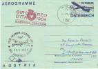 147cq: Erstflug Albenga- Pescara 1984 Zuleitung Österreich, RR - Airmail