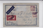 PORTUGAL - 1940 - ENVELOPPE Par AVION RECOMMANDEE Pour NEW YORK (USA) - Cartas & Documentos