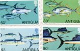 Antigua 1979. 4v.MNH**.Complete Serie. Fish. Poisson. Vis. Sailfish. Wahoo. Yellowjack. Bluefin Tuna. New! - Autres & Non Classés