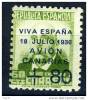 GUERRA CIVIL, CANARIAS*  1937. TIRADA SOLO 1.050 - Emisiones Nacionalistas