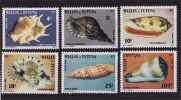 Wallis Et Futuna 1986 .coquillages  N 337 / 42  Neuf X X (serie Compl.) - Ungebraucht