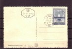 Austria, 1955. National Treaty, On Postal Card With First Day Cancellation - Belvédère