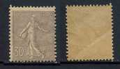 FRANCE - SEMEUSE LIGNEE / 1903-1924  # 133 *  / COTE 200.00 EURO A 1/4 DE LA COTE (ref T835) - Unused Stamps