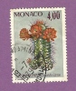 MONACO TIMBRE N° 1002 OBLITERE PLANTES DU JARDIN EXOTIQUE ECHINOCEREUS MARKSIANUS - Used Stamps