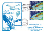 Hélicoptères,helicopter 1992 Card Stationery Entier Postal Specially Obliterat. Bucharest Romania - Hélicoptères