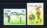 IRLANDE 1991  N° 772/773 **  Neufs = MNH Superbes  Cote 3.50 € Sports Golf Walker Cup Joueurs Logo Association - Nuevos