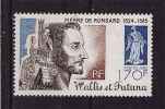 Wallis Et Futuna  1985Ronsard  N° 333  Neuf X X - Unused Stamps