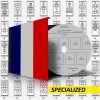 FRANCE SPECIALIZED STAMP ALBUM PAGES (281 Pages) - Inglese