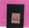 CASTELROSSO 1922 SOPRASTAMPATI 10 C MNH - Castelrosso