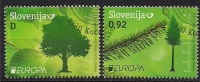 2011 SLOVENIA Slowenien Set  Used    Forests - 2011