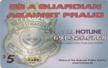 Micronesia, FSM-R-092, $5, Guardian Against Fraud, 2 Scans. - Micronesië