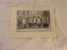 LES FORCATS DANGEUREUX  GRAVE PAR DEVOS  D APRE UNE PHOTO 1860 - Gefängnis & Insassen