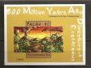 Palau 2000 N° BF 118 ** Faune, Dinosaures De Crétacé, Paysage - Palau