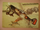 CPM   FOKKER D XXI - DESSIN DE FRANCIS BERGESE - 1939-1945: 2ème Guerre