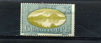 GUADELOUPE 106 * 25c Bleu-vert Et Jaune-olive La Rade Des Saintes - Unused Stamps