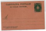 Intero Postale UMBERTO I - C. 5 NUOVA (Filag. C11) - Postwaardestukken