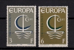 LUXEMBOURG 1966 EUROPA CEPT SET MNH - Nuovi