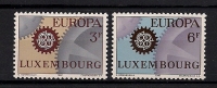 LUXEMBOURG 1967 EUROPA CEPT SET MNH - Nuevos