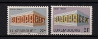 LUXEMBOURG 1969 EUROPA CEPT SET MNH - Unused Stamps