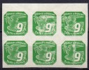 Böhmen Und Mähren - Bohême & Moravie - 1939 - Michel N° 45 ** Bloc De 6 - Unused Stamps