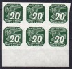 Böhmen Und Mähren - Bohême & Moravie - 1943 - Michel N° 123 ** Bloc De 6 - Unused Stamps