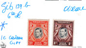 George VI Avec Oiseaux, Yv 50* (Gibb 139b), Cote 6,50 £ - Kenya, Ouganda & Tanganyika