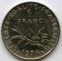 France 1 Franc 1974 GAD 474 KM 925.1 - 1 Franc