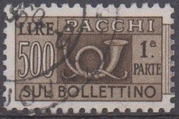 ITALIE  N°87__OBL VOIR SCAN - Paketmarken