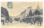74 )) ANNECY  La Rue Sommeiller  561  Pittier édit  / CAFE DE LA GARE - Annecy-le-Vieux