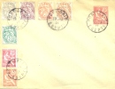 Egypt 1914 French Post Office Of Port Said Postal Stationery Envelope 10 C. With Seven Stamps And Cancel 19/4 Unused - Briefe U. Dokumente