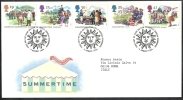 1994 GB FDC SUMMERTIME - 001 - 1991-2000 Dezimalausgaben