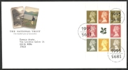 1995 GB FDC THE NATIONAL TRUST - 001-002 - 1991-2000 Em. Décimales