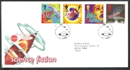 1995 GB FDC SCIENCE FICTION - 001 - 1991-2000 Dezimalausgaben