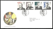 1995 GB FDC COMMUNICATIONS - 001 - 1991-2000 Decimal Issues