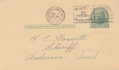 Postal Card - Thomas Jefferson - Scott # UX27 Everson-Ross Co., Inc., Badges, Helmets, Police Supplies - 1941-60