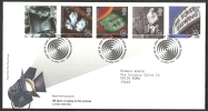 1996 GB FDC 100 YEARS OF GOING TO THE PICTURES A CINEMA CELEBRATION - 001 - 1991-2000 Em. Décimales