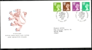 1996 GB FDC SCOTLAND NEW DEFINITIVE STAMPS 23 JULY - 001 - 1991-2000 Dezimalausgaben