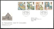 1997 GB FDC ST AUGUSTINE AND ST COLUMBIA MISSIONS OF FAITH - 001 - 1991-2000 Dezimalausgaben