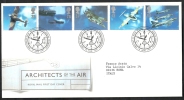 1997 GB FDC ARCHITECTS OF THE AIR - 001 - 1991-2000 Dezimalausgaben