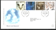 2000 GB FDC ABOVE AND BEYOND  - 005 - 1991-2000 Em. Décimales