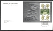 2000 GB FDC HER MAJESTY'S STAMPS SHEET  - 005 - 1991-2000 Dezimalausgaben