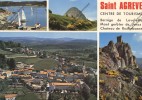 SAINT ST AGREVE Ardèche 07 : Vue Générale + Lac De Lavalette + Mont Gerbier De Joncs + Chateau De Rochebonne - Saint Agrève