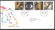 2000 GB FDC SOUND AND VISION  - 005 - 1991-2000 Decimal Issues