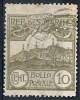 1925 SAN MARINO USATO VEDUTA 10 CENT - RR9246 - Usados