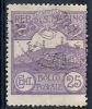 1925 SAN MARINO USATO VEDUTA 25 CENT - RR9246 - Gebruikt