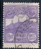 1925 SAN MARINO USATO VEDUTA 25 CENT - RR9246-2 - Usados