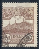 1925 SAN MARINO USATO VEDUTA 40 CENT - RR9246 - Gebraucht