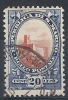 1929-35 SAN MARINO USATO VEDUTA 20 CENT - RR9249-3 - Gebraucht